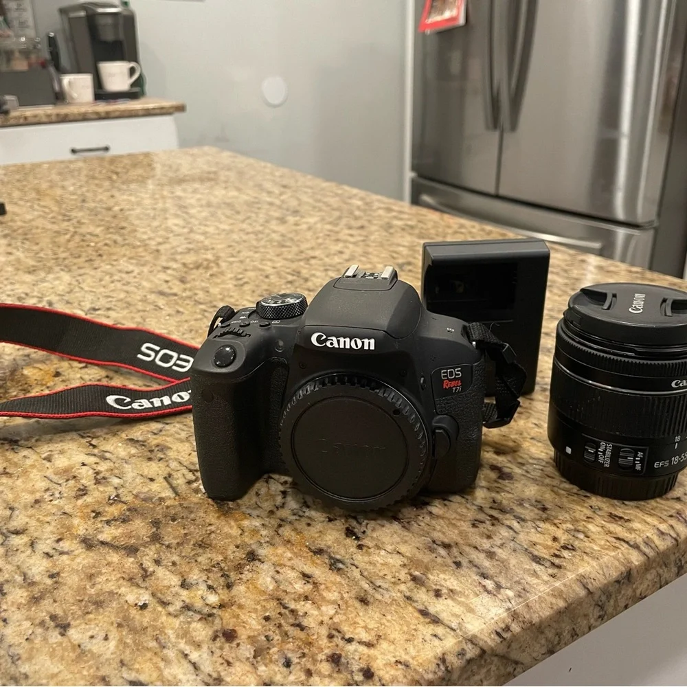 Canon EOS Rebel T7i DSLR Camera